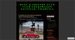 Desktop Screenshot of bugsandfriends.wordpress.com
