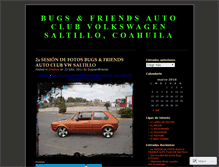 Tablet Screenshot of bugsandfriends.wordpress.com