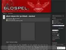 Tablet Screenshot of blospel.wordpress.com