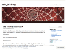 Tablet Screenshot of issabellala.wordpress.com