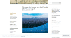 Desktop Screenshot of lacreekfreak.wordpress.com