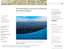 Tablet Screenshot of lacreekfreak.wordpress.com