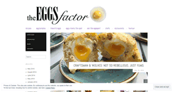 Desktop Screenshot of eggsfactor.wordpress.com