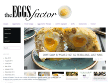 Tablet Screenshot of eggsfactor.wordpress.com