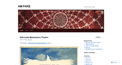Desktop Screenshot of amfake.wordpress.com
