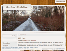 Tablet Screenshot of morefromreallyrose.wordpress.com