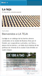 Mobile Screenshot of lateja.wordpress.com