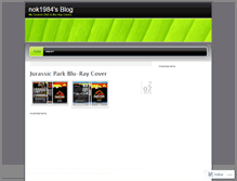 Tablet Screenshot of nok1984.wordpress.com