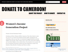 Tablet Screenshot of pctocameroon.wordpress.com