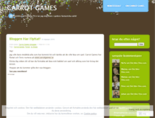 Tablet Screenshot of carrotgames.wordpress.com