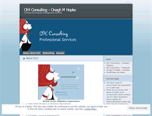 Tablet Screenshot of ohconsulting.wordpress.com