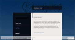 Desktop Screenshot of campharmacy.wordpress.com