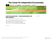 Tablet Screenshot of documentaries.wordpress.com