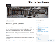 Tablet Screenshot of ciberneticaeterna.wordpress.com