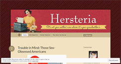 Desktop Screenshot of hersteria.wordpress.com