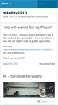 Mobile Screenshot of mkelley1010.wordpress.com