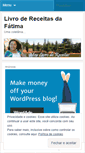 Mobile Screenshot of mariadefatima.wordpress.com