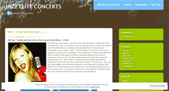 Desktop Screenshot of jazzeliteconcerts.wordpress.com