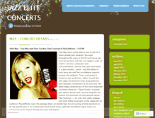 Tablet Screenshot of jazzeliteconcerts.wordpress.com