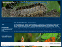 Tablet Screenshot of heidelandschaft.wordpress.com