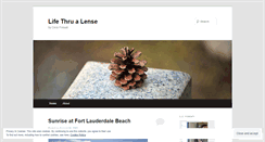 Desktop Screenshot of lifethrualense.wordpress.com
