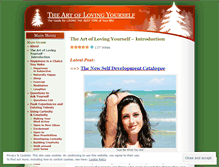 Tablet Screenshot of lovingyourself.wordpress.com