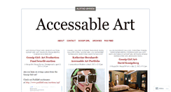 Desktop Screenshot of accessableart.wordpress.com