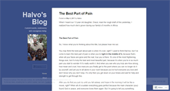 Desktop Screenshot of halvo.wordpress.com