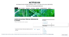 Desktop Screenshot of actitud21.wordpress.com