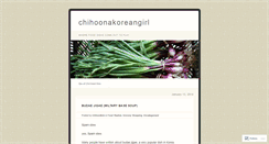 Desktop Screenshot of chihoonakoreangirl.wordpress.com