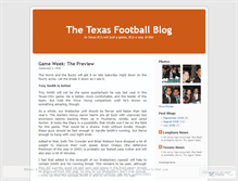 Tablet Screenshot of hookem.wordpress.com