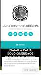 Mobile Screenshot of lunainsomne.wordpress.com