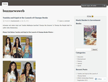 Tablet Screenshot of buzznewsweb.wordpress.com