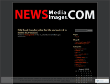 Tablet Screenshot of newsmediaimages.wordpress.com