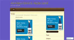 Desktop Screenshot of communitymediadesk.wordpress.com