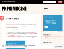 Tablet Screenshot of pkpsimagine.wordpress.com