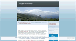 Desktop Screenshot of leadershipmark.wordpress.com