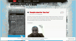 Desktop Screenshot of jmichaelpeeples.wordpress.com