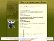 Tablet Screenshot of nurulmariasisilia.wordpress.com