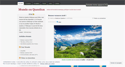 Desktop Screenshot of mundoencuestion.wordpress.com