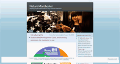 Desktop Screenshot of naturemanchester.wordpress.com