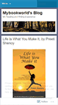 Mobile Screenshot of mybookworld.wordpress.com
