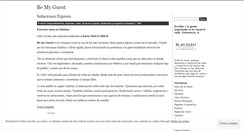 Desktop Screenshot of bmguest.wordpress.com
