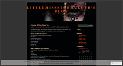 Desktop Screenshot of littlemissstormcloud.wordpress.com