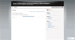 Desktop Screenshot of cronoeach.wordpress.com