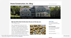 Desktop Screenshot of newmainehomes.wordpress.com