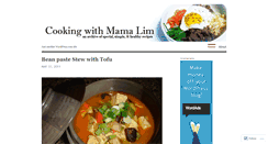 Desktop Screenshot of cookingwithmamalim.wordpress.com