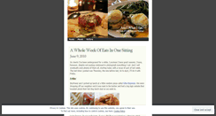 Desktop Screenshot of foodfoodilovetoeatfood.wordpress.com