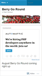 Mobile Screenshot of berrygoround.wordpress.com