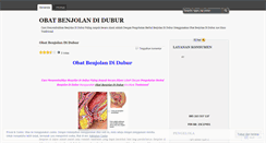 Desktop Screenshot of obatbenjolandidubur.wordpress.com
